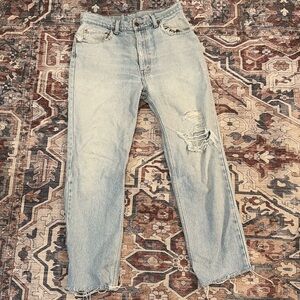 Vintage distressed Levi’s jeans
